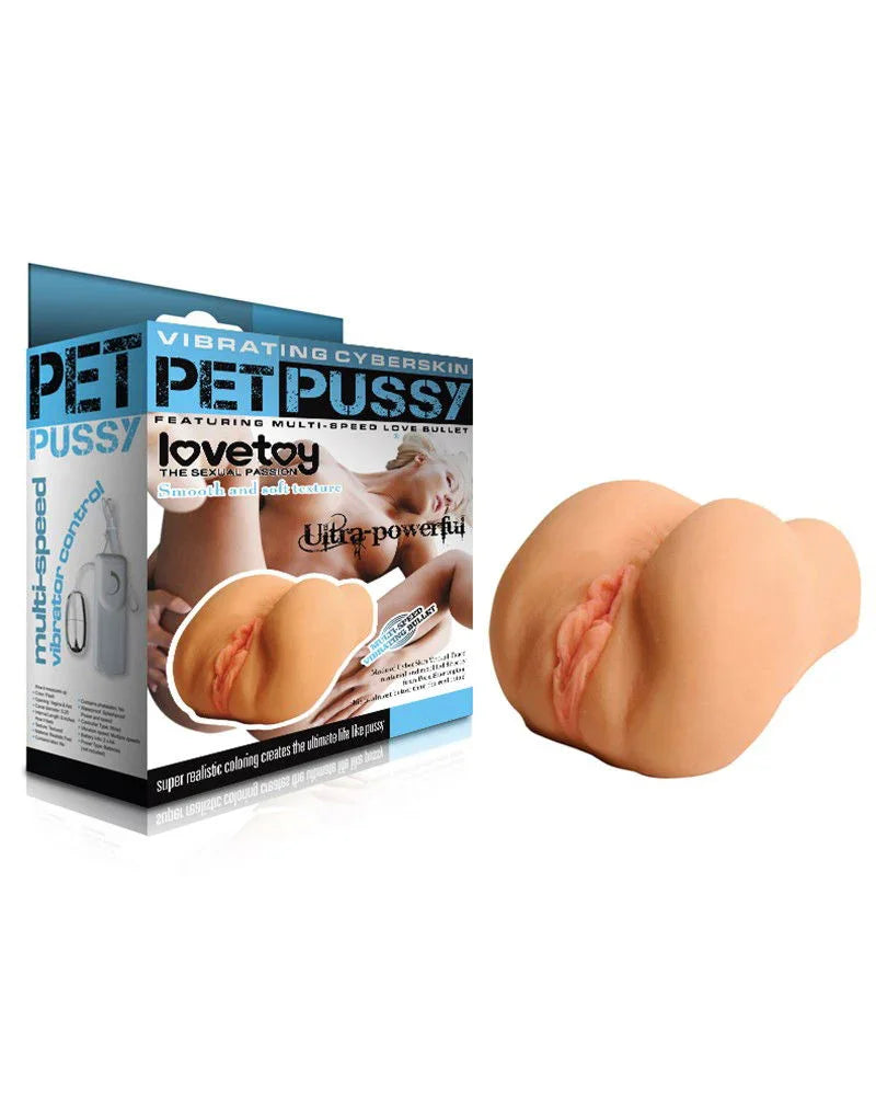 Vibrating Pet Pussy & Ass - Happytoys Sexshop: Toys for Feeling Happy & Easy 😊 - Discreet geleverd