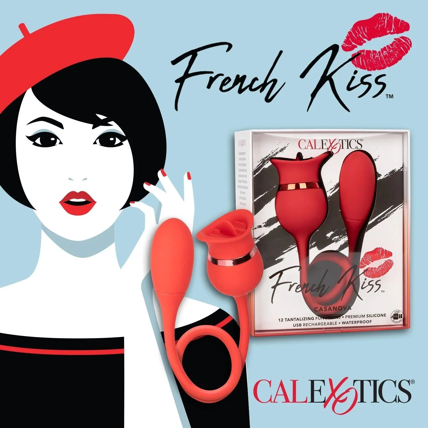 French Kiss - Happytoys Sexshop: Toys for Feeling Happy & Easy 😊 - Discreet geleverd