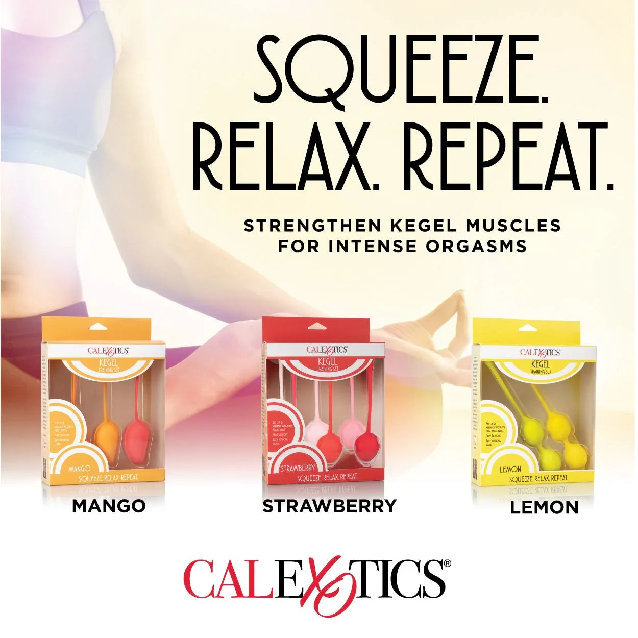 Kegel Training Sets by Calexotics - Happytoys Sexshop: Toys for Feeling Happy & Easy 😊 - Discreet geleverd