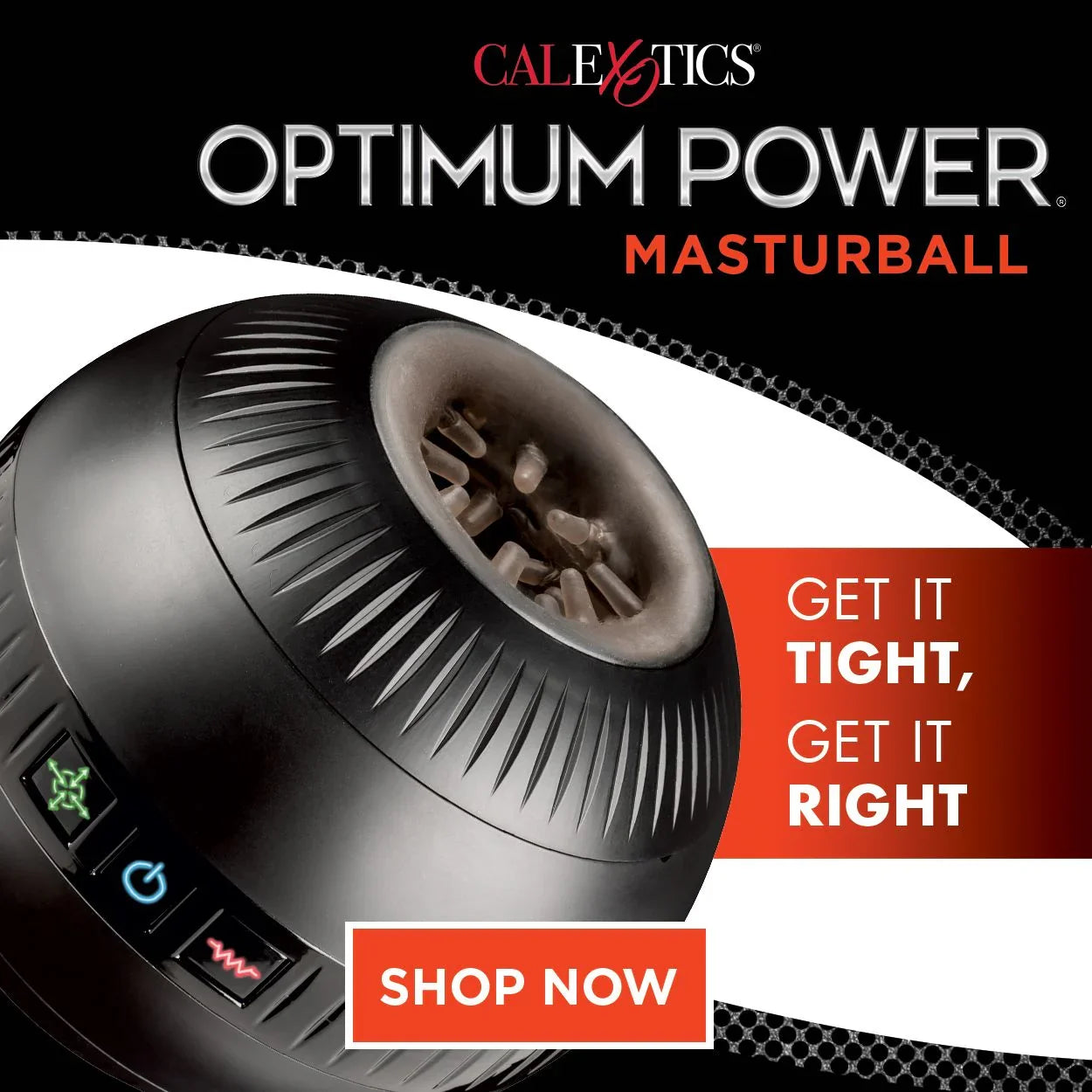 Optimum Power by Calexotics - Happytoys Sexshop: Toys for Feeling Happy & Easy 😊 - Discreet geleverd