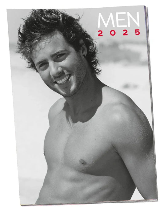 Pin-up Calendar Soft Men 2025 Pack of 10 - Happytoys Sexshop: Toys for Feeling Happy & Easy 😊 - Discreet geleverd