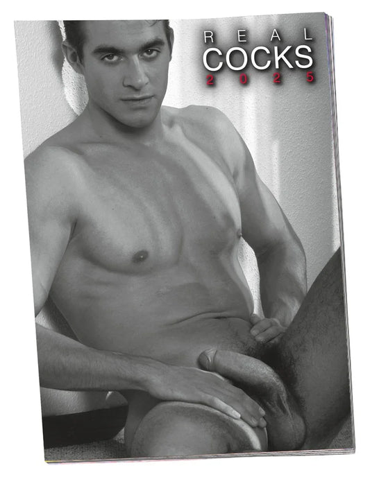Pin-up Calendar HC Real Cocks 2025 - Pack of 10 - Happytoys Sexshop: Toys for Feeling Happy & Easy 😊 - Discreet geleverd