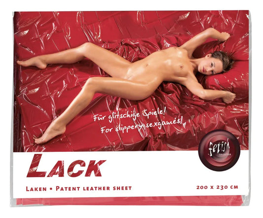 Red Vinyl Sheet - Happytoys Sexshop: Toys for Feeling Happy & Easy 😊 - Discreet geleverd