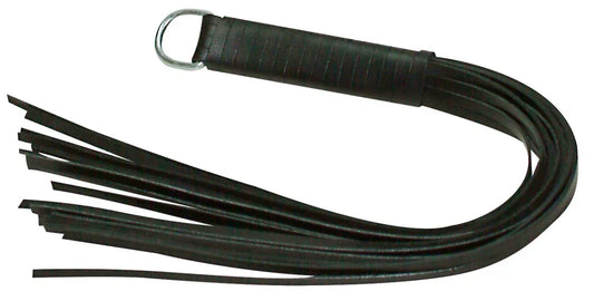 Leather Flogger - Happytoys Sexshop: Toys for Feeling Happy & Easy 😊 - Discreet geleverd