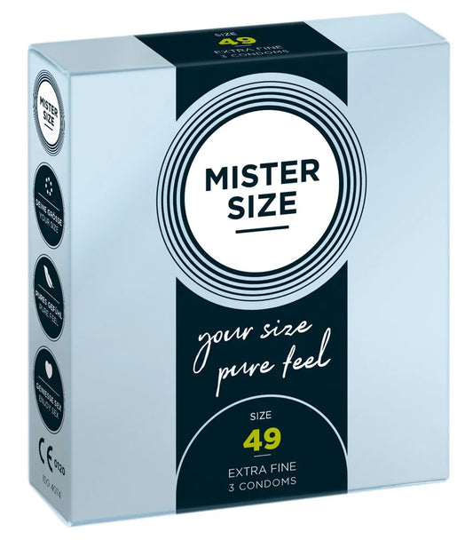 Mister Size 49 mm - Happytoys Sexshop: Toys for Feeling Happy & Easy 😊 - Discreet geleverd