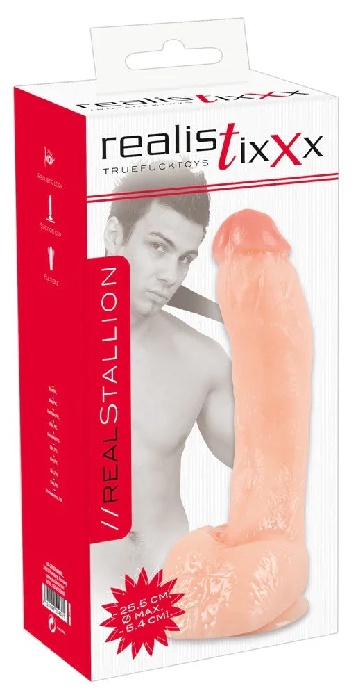 Realistixxx Real Stallion - Happytoys Sexshop: Toys for Feeling Happy & Easy 😊 - Discreet geleverd