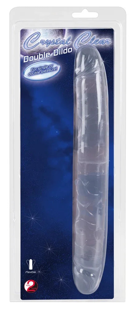 Crystal Duo Double-Dong - Happytoys Sexshop: Toys for Feeling Happy & Easy 😊 - Discreet geleverd