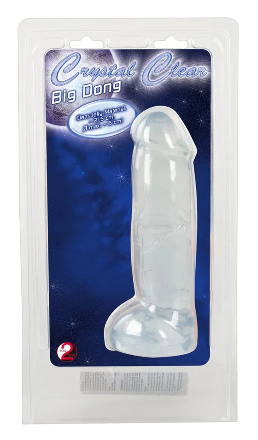 Crystal Clear Dong - Happytoys Sexshop: Toys for Feeling Happy & Easy 😊 - Discreet geleverd