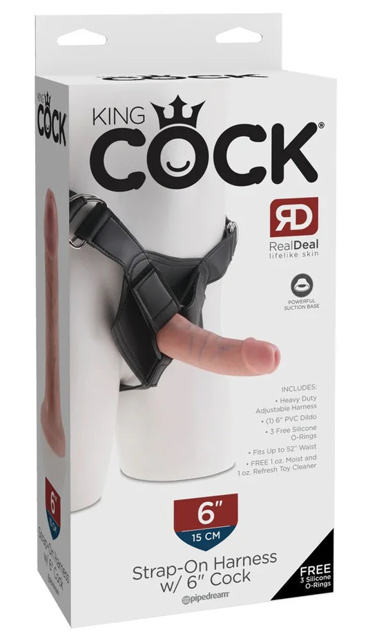 Strap-on with 6 Inch - Happytoys Sexshop: Toys for Feeling Happy & Easy 😊 - Discreet geleverd