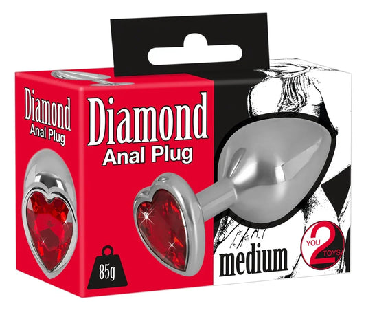Diamond Anal Plug - Happytoys Sexshop: Toys for Feeling Happy & Easy 😊 - Discreet geleverd