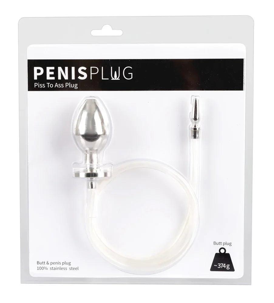 Piss to Ass Plug - Happytoys Sexshop: Toys for Feeling Happy & Easy 😊 - Discreet geleverd