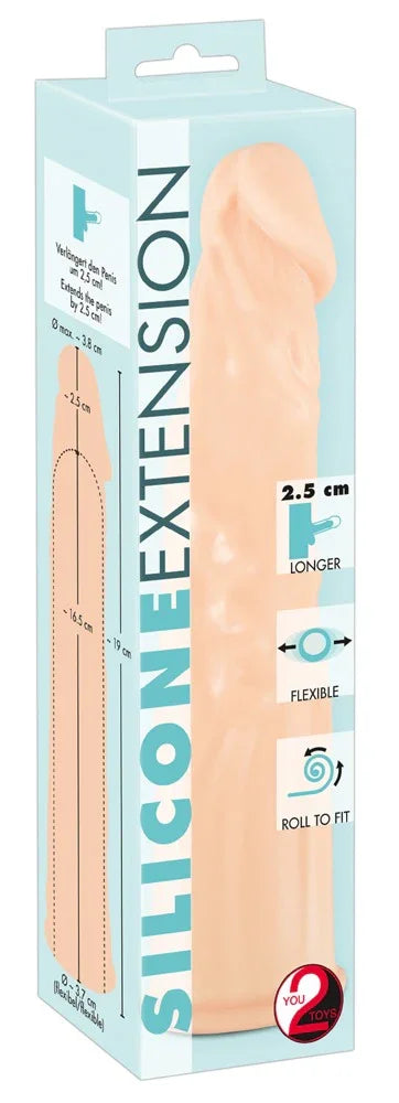Silicone Extension - Happytoys Sexshop: Toys for Feeling Happy & Easy 😊 - Discreet geleverd
