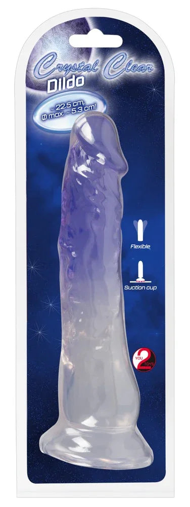 Clear Dildo - Happytoys Sexshop: Toys for Feeling Happy & Easy 😊 - Discreet geleverd