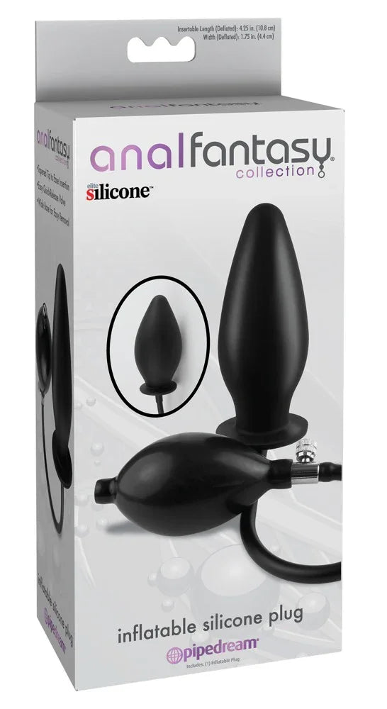 inflatable silicone plug - Happytoys Sexshop: Toys for Feeling Happy & Easy 😊 - Discreet geleverd