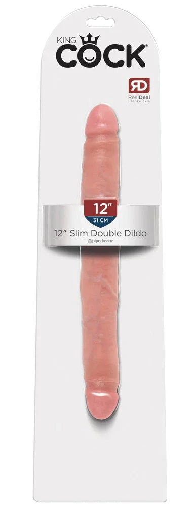 12“ Slim Double Dildo - Happytoys Sexshop: Toys for Feeling Happy & Easy 😊 - Discreet geleverd