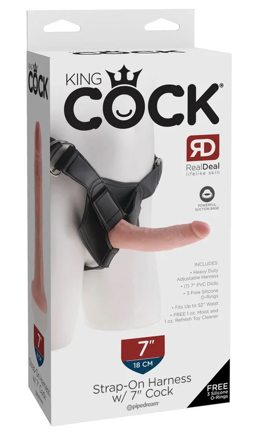 Strap-on with 7 Inch - Happytoys Sexshop: Toys for Feeling Happy & Easy 😊 - Discreet geleverd