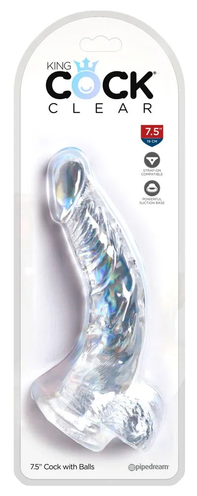 Cock with Balls 7.5 - Happytoys Sexshop: Toys for Feeling Happy & Easy 😊 - Discreet geleverd