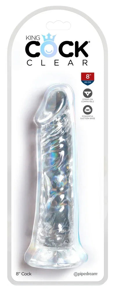 Cock 8 Clear - Happytoys Sexshop: Toys for Feeling Happy & Easy 😊 - Discreet geleverd