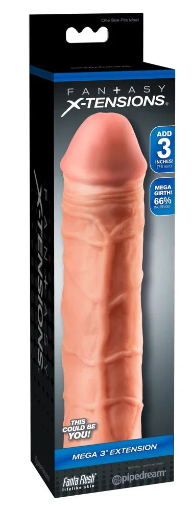 Mega 3" Extension - Happytoys Sexshop: Toys for Feeling Happy & Easy 😊 - Discreet geleverd