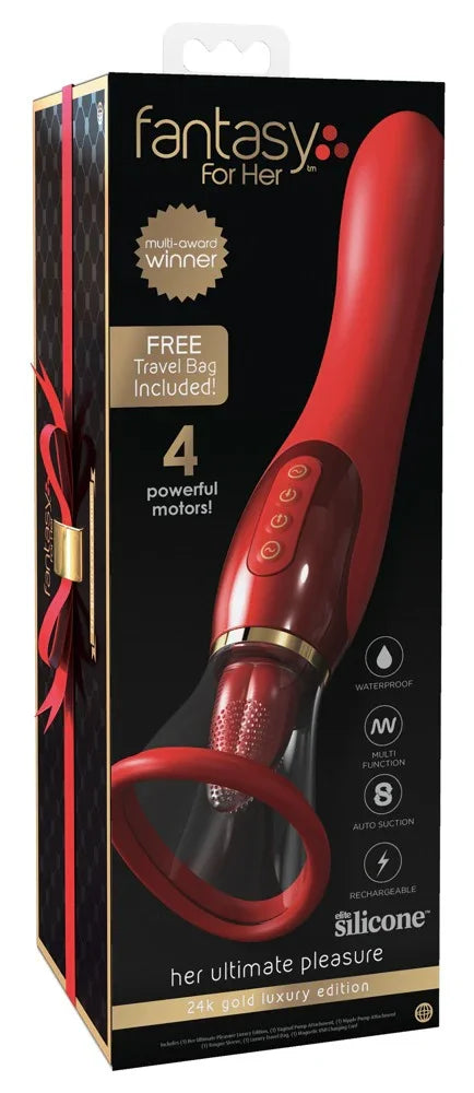 her ultimate pleasure 24k Gold Luxury Edition - Happytoys Sexshop: Toys for Feeling Happy & Easy 😊 - Discreet geleverd