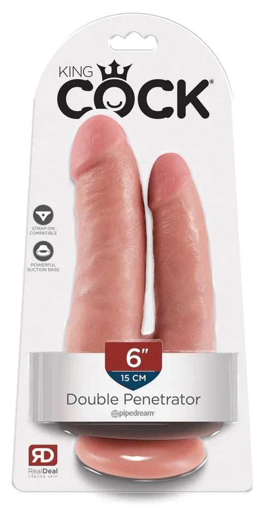 Dildo Double Penetrator - Happytoys Sexshop: Toys for Feeling Happy & Easy 😊 - Discreet geleverd