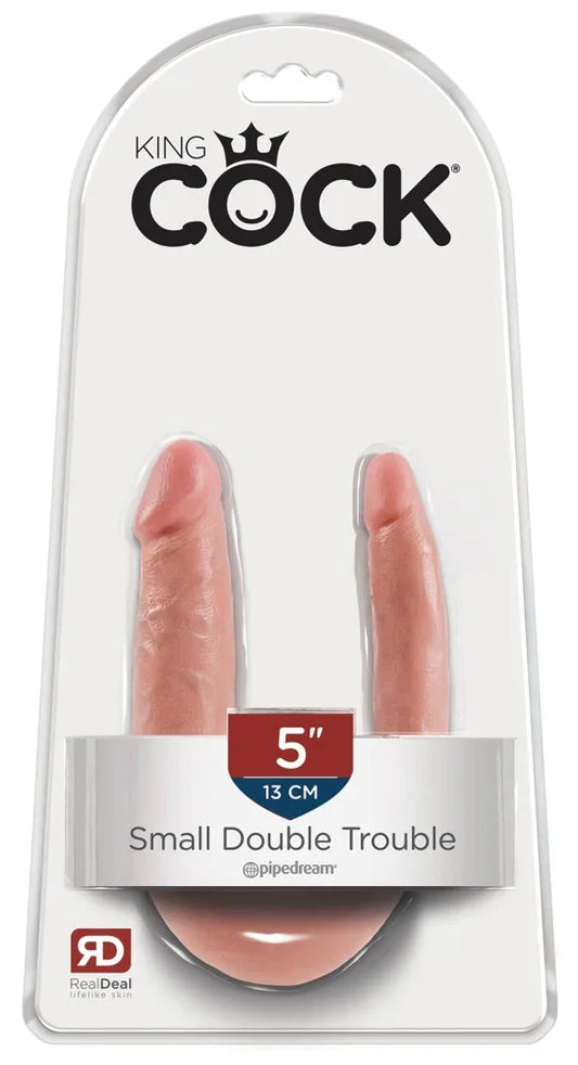 King Cock Double Trouble - Happytoys Sexshop: Toys for Feeling Happy & Easy 😊 - Discreet geleverd