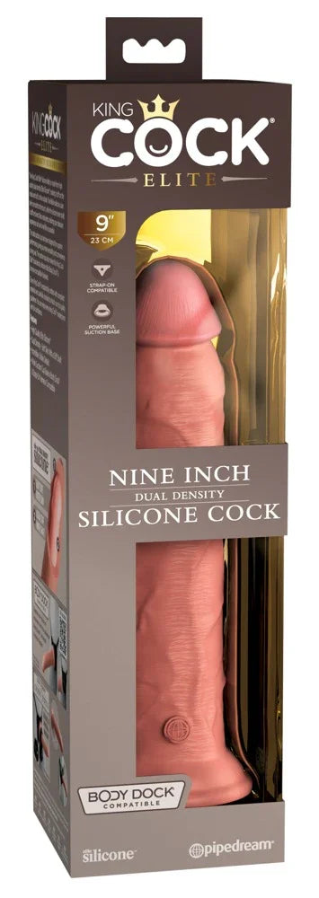 9" Dual Density Silicone Cock - Happytoys Sexshop: Toys for Feeling Happy & Easy 😊 - Discreet geleverd