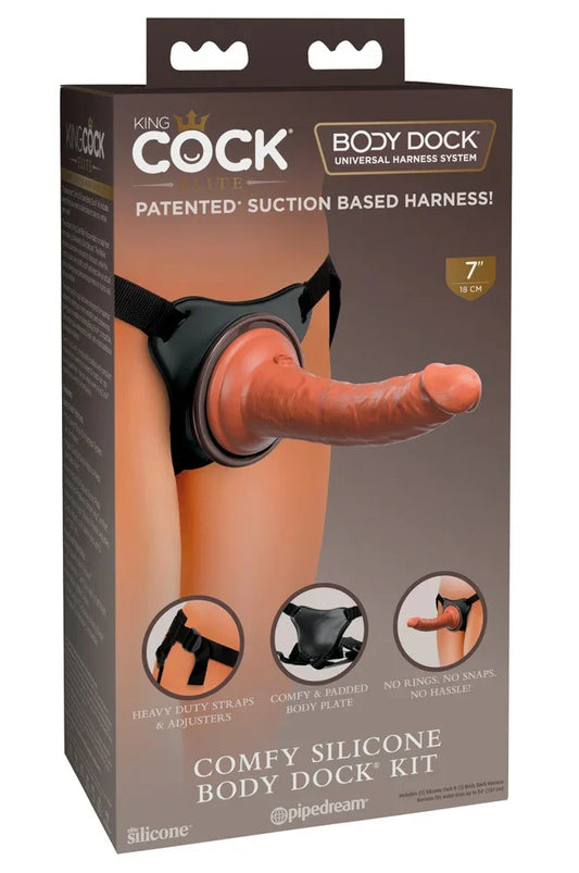 Comfy Silicone Body Dock Kit - Happytoys Sexshop: Toys for Feeling Happy & Easy 😊 - Discreet geleverd