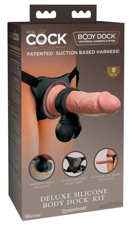 Deluxe Silicone Body Dock Kit - Happytoys Sexshop: Toys for Feeling Happy & Easy 😊 - Discreet geleverd