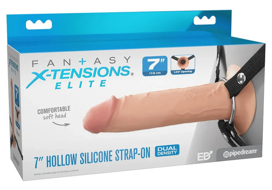 Hollow Silicone Strap-on - Happytoys Sexshop: Toys for Feeling Happy & Easy 😊 - Discreet geleverd