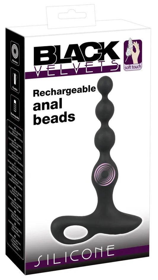 Rechargeable anal beads - Happytoys Sexshop: Toys for Feeling Happy & Easy 😊 - Discreet geleverd