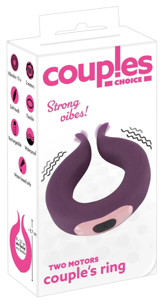 Two Motors Couple’s Ring - Happytoys Sexshop: Toys for Feeling Happy & Easy 😊 - Discreet geleverd