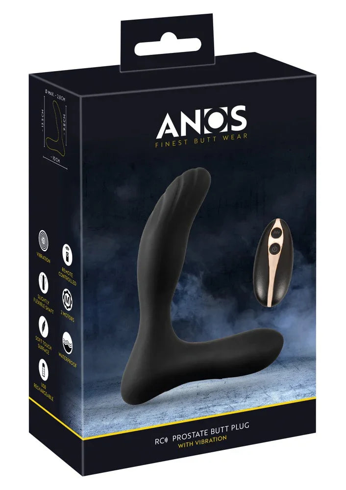RC Prostate Plug with Vibration - Happytoys Sexshop: Toys for Feeling Happy & Easy 😊 - Discreet geleverd