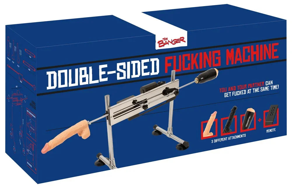 Double-sided Fucking Machine - Happytoys Sexshop: Toys for Feeling Happy & Easy 😊 - Discreet geleverd
