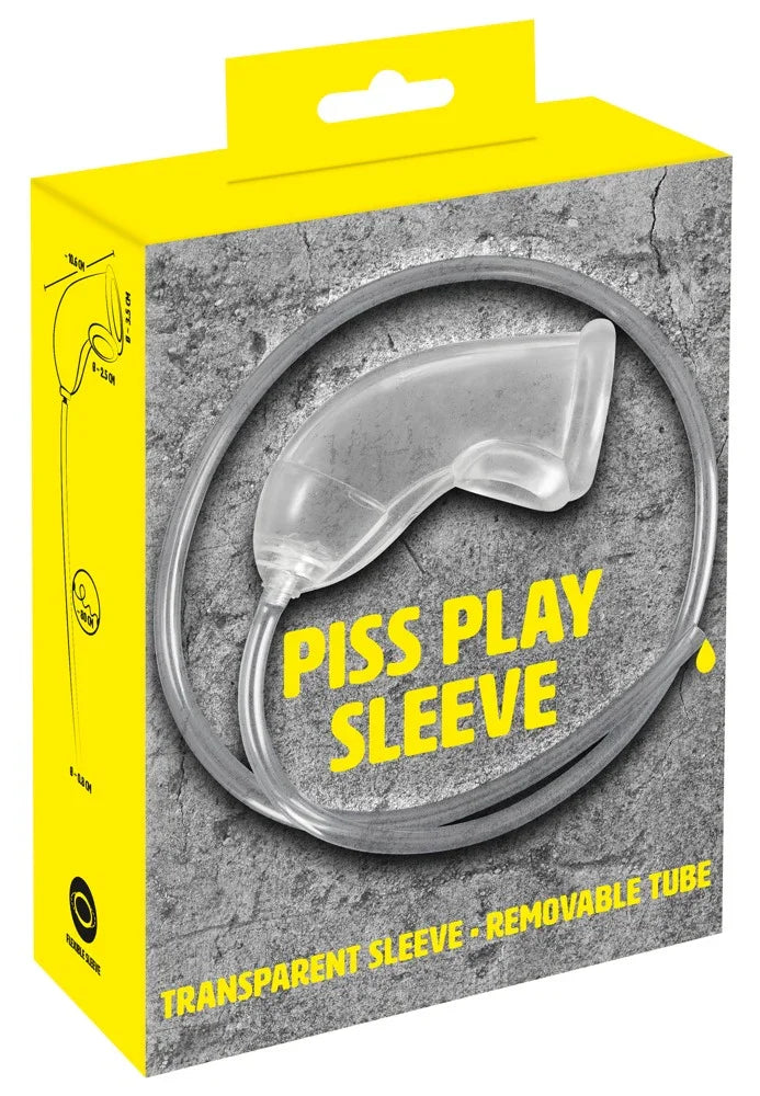 Piss Play Sleeve - Happytoys Sexshop: Toys for Feeling Happy & Easy 😊 - Discreet geleverd