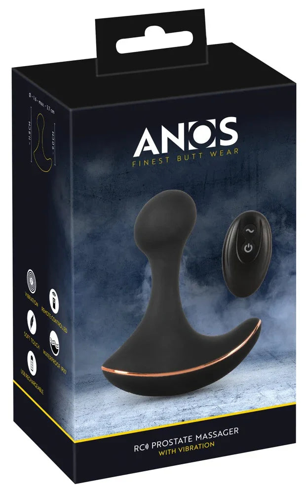 RC Prostate Massager with Vibration - Happytoys Sexshop: Toys for Feeling Happy & Easy 😊 - Discreet geleverd