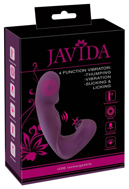 4 Function Vibrator - Happytoys Sexshop: Toys for Feeling Happy & Easy 😊 - Discreet geleverd