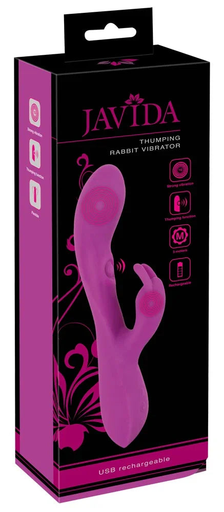 Thumping Rabbit Vibrator - Happytoys Sexshop: Toys for Feeling Happy & Easy 😊 - Discreet geleverd