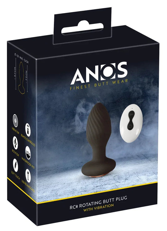 RC Rotating Butt Plug - Happytoys Sexshop: Toys for Feeling Happy & Easy 😊 - Discreet geleverd