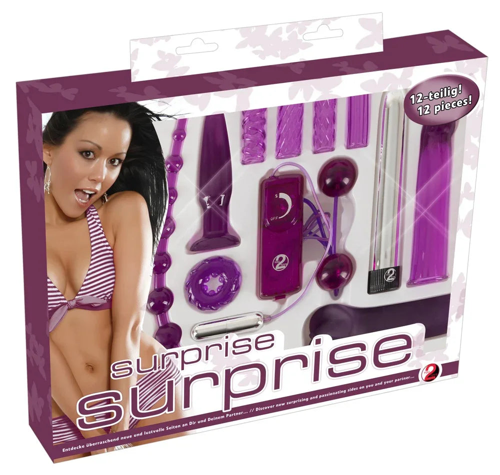 Sex Toy Set »Surprise Surprise« - Happytoys Sexshop: Toys for Feeling Happy & Easy 😊 - Discreet geleverd