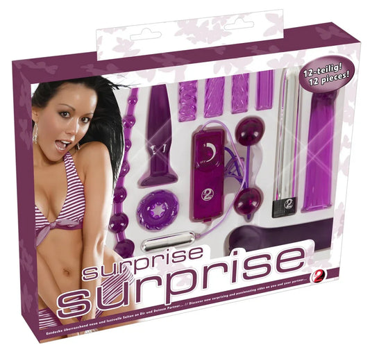 Sex Toy Set »Surprise Surprise« - Happytoys Sexshop: Toys for Feeling Happy & Easy 😊 - Discreet geleverd