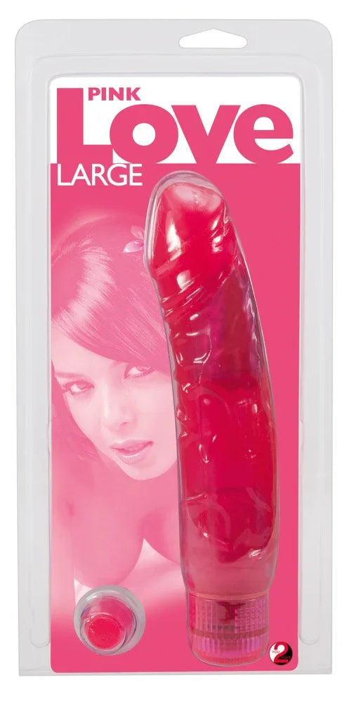Pink Love Large - Happytoys Sexshop: Toys for Feeling Happy & Easy 😊 - Discreet geleverd