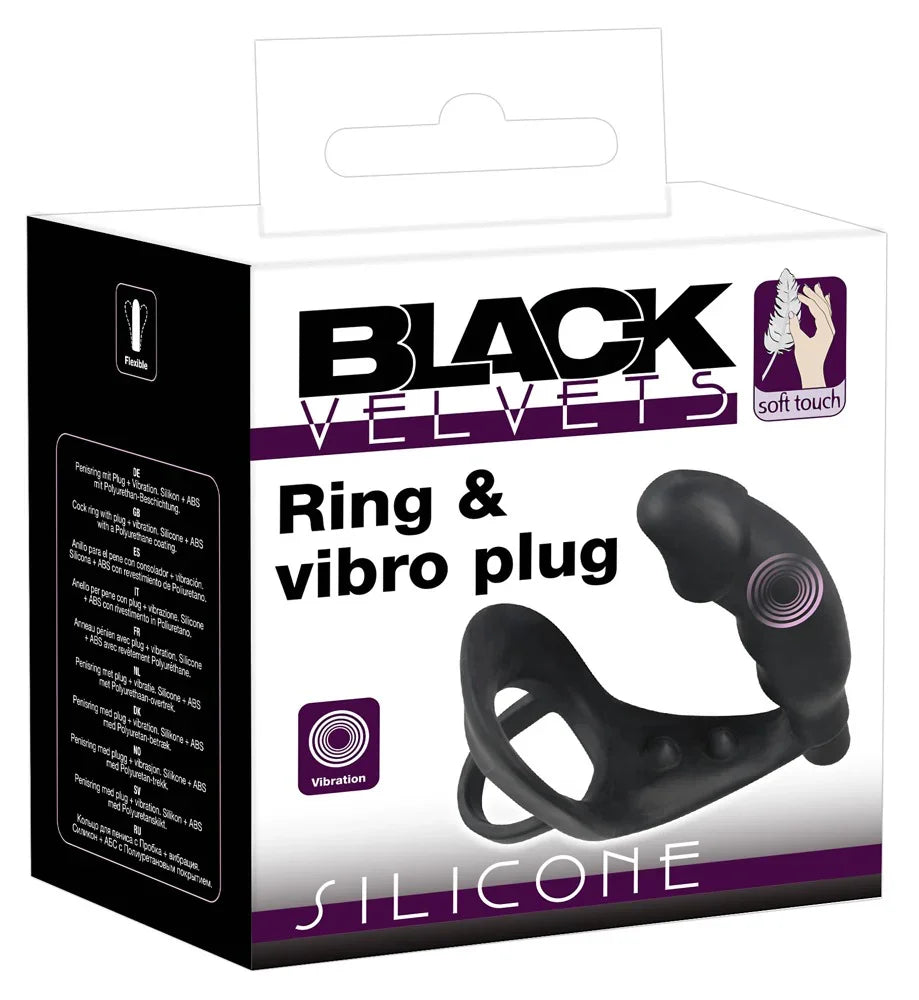 Ring & Vibro Plug - Happytoys Sexshop: Toys for Feeling Happy & Easy 😊 - Discreet geleverd