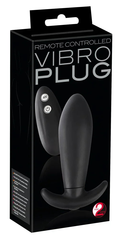 Remote Controlled Vibro Plug - Happytoys Sexshop: Toys for Feeling Happy & Easy 😊 - Discreet geleverd