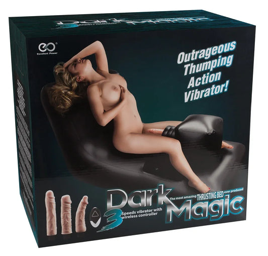 Dark Magic Thrusting Bed sexmachine - Happytoys Sexshop: Toys for Feeling Happy & Easy 😊 - Discreet geleverd