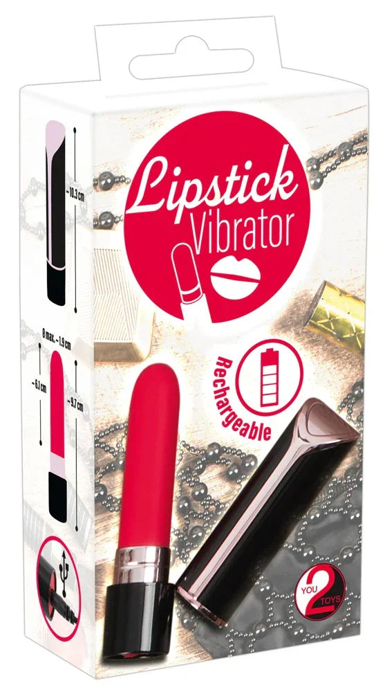 Lipstick Vibrator - Happytoys Sexshop: Toys for Feeling Happy & Easy 😊 - Discreet geleverd