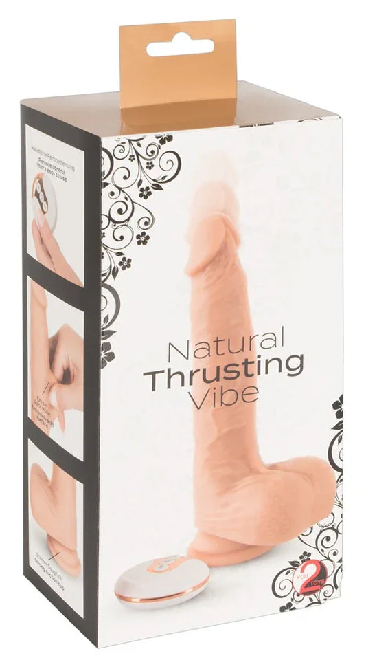 Natural Thrusting Vibe - Happytoys Sexshop: Toys for Feeling Happy & Easy 😊 - Discreet geleverd