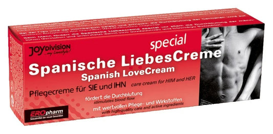 Spanish Lovecream 40 ml - Happytoys Sexshop: Toys for Feeling Happy & Easy 😊 - Discreet geleverd