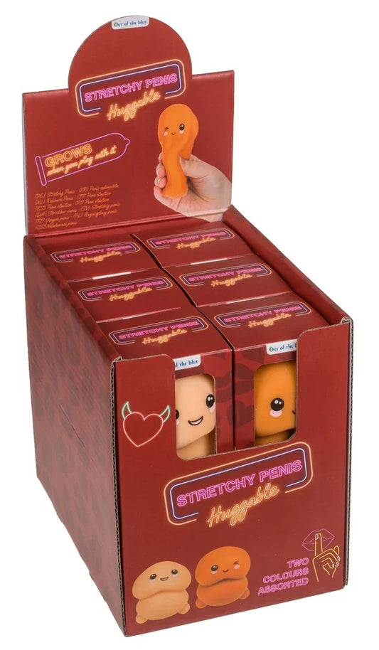 Display for Stretch Willy x 12 - Happytoys Sexshop: Toys for Feeling Happy & Easy 😊 - Discreet geleverd