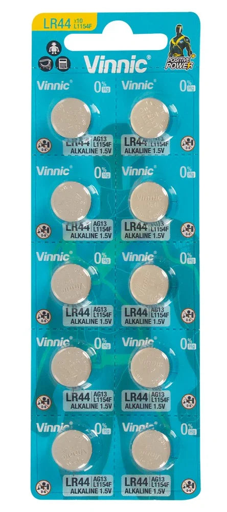 10 Button Cell Batteries - Happytoys Sexshop: Toys for Feeling Happy & Easy 😊 - Discreet geleverd